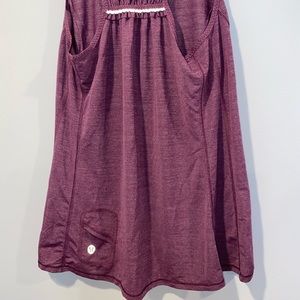Dark Purple Lululemon Semi Reflective Athletic Tank